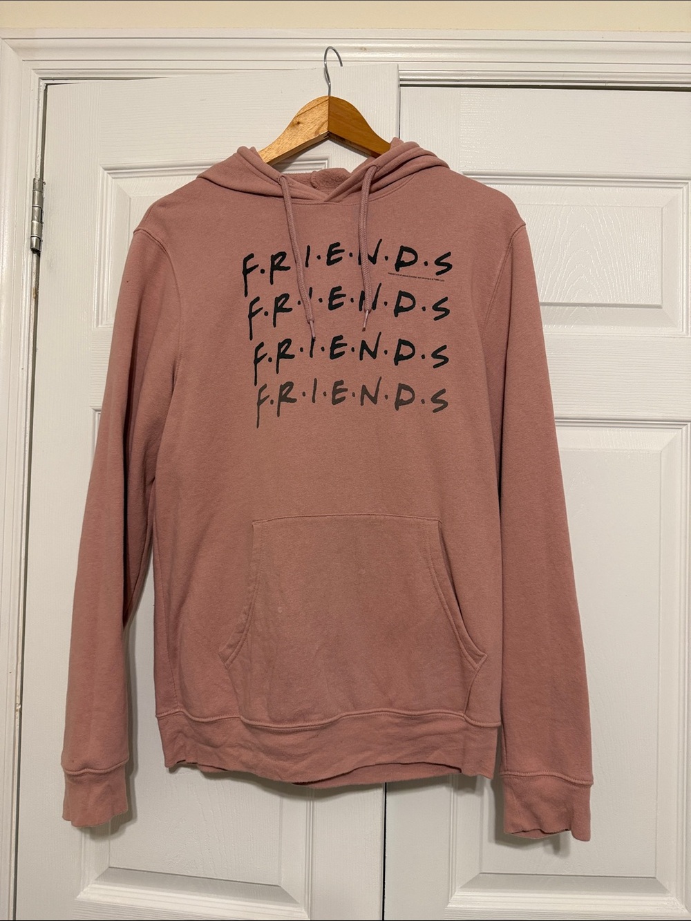 Old Navy Mauve 'FRIENDS' Hoodie Sweatshirt